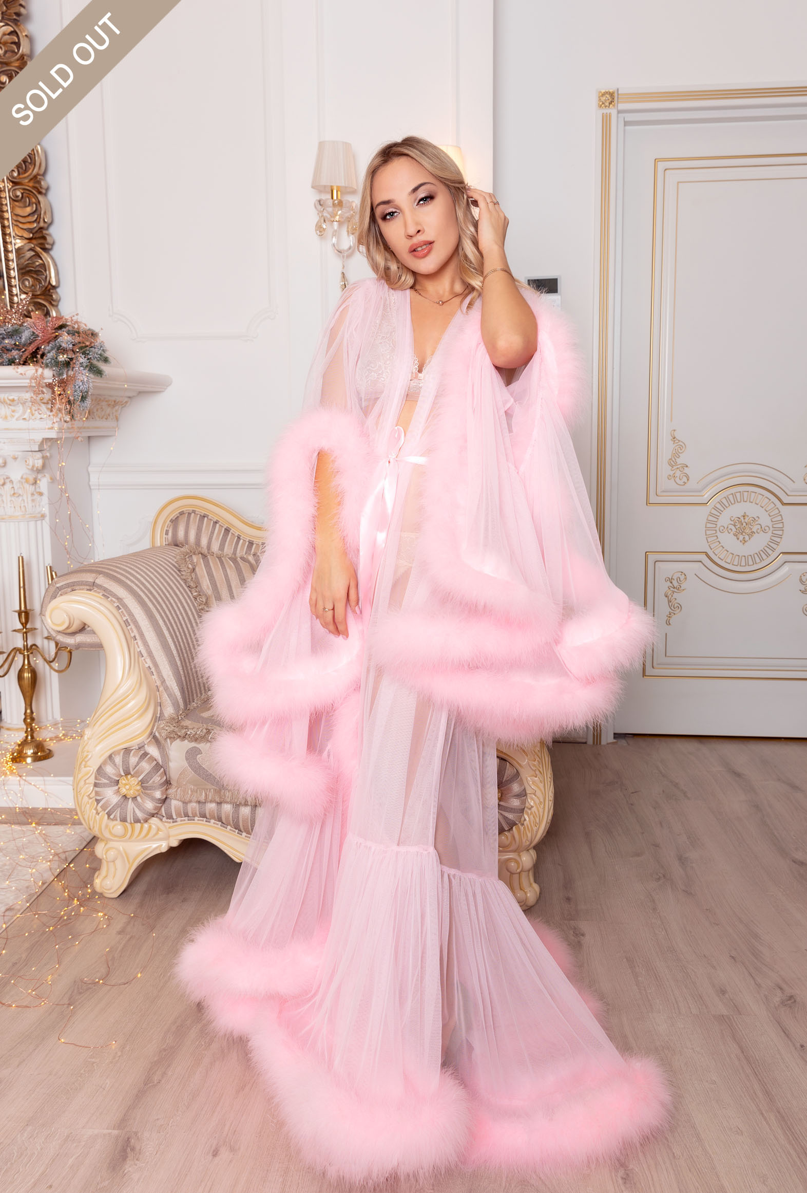 bride dressing gown
